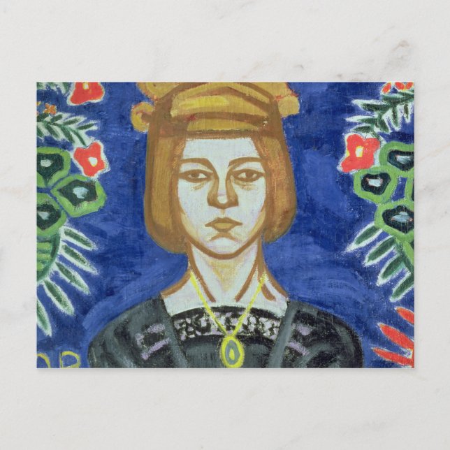 Postal Autoretrato, 1912-15 (Anverso)