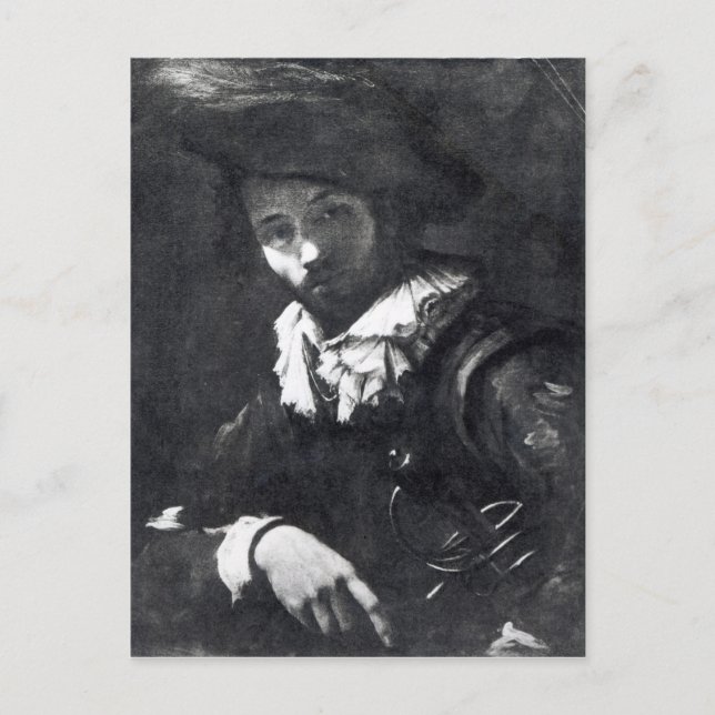 Postal Autoretrato 2 (Anverso)