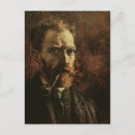 Postal Autoretrato con tubería, Bella Artes Van Gogh<br><div class="desc">Autoretrato con Pipe, Vincent van Gogh. Óleo sobre lienzo, 46 x 38 cm. Amsterdam, Museo Van Gogh. F 180, JH 1194 Vincent Willem van Gogh (30 de marzo de 1853 a 29 de julio de 1890) fue un artista Post-impresionista holandés. Algunas de sus pinturas están ahora entre las obras de...</div>