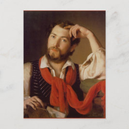 Postal Autoretrato de Johann Reiter