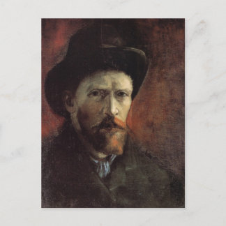 Postal Autoretrato, Gorra de Sentimiento Oscuro, Bella Ar