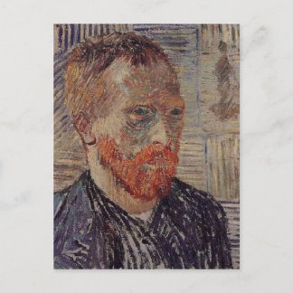 Postal Autoretrato, impresión japonesa, Bella Artes Van G