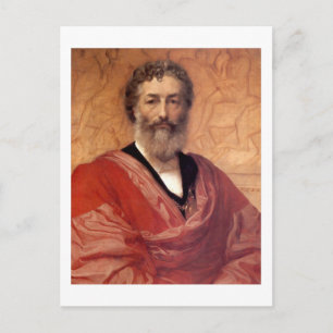 Postal Autoretrato - Lord Frederick Leighton