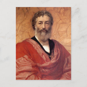 Postal Autoretrato - Lord Frederick Leighton