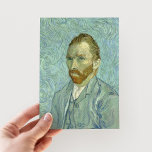 Postal Autoretrato | Postcard de Vincent Van Gogh<br><div class="desc">Autoretrato (1889) del artista holandés post-impresionista Vincent Van Gogh. Van Gogh se utilizaba a menudo como modelo para practicar la pintura artística. Este fue el último de sus muchos autorretratos,  pintados apenas meses antes de su muerte. Utilice las herramientas de diseño para agregar texto personalizado o personalizar la imagen.</div>