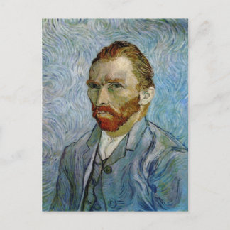 Postal Autoretrato Van Gogh
