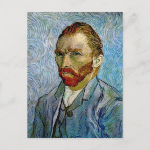 Postal Autoretrato Van Gogh