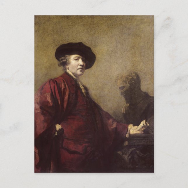 Postal Autorretrato, c.1779-80 (Anverso)