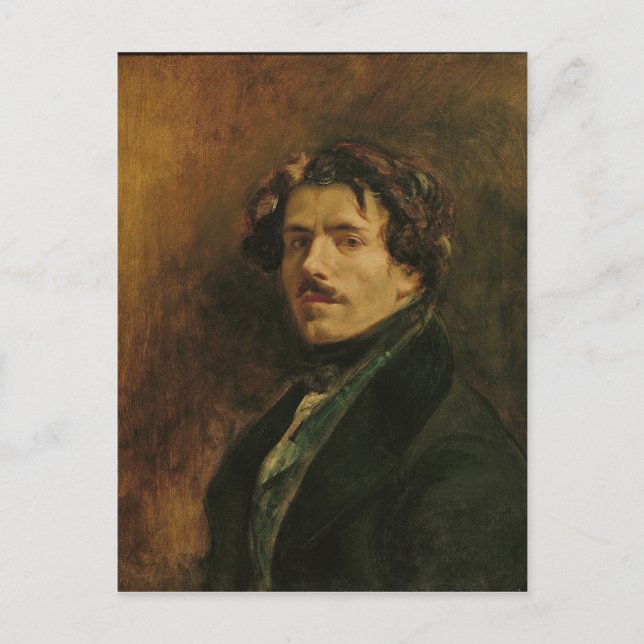 Postal Autorretrato, c.1837 (Anverso)