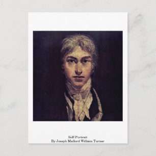 Postal Autorretrato De Joseph Mallord William Turner