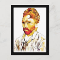 Autorretrato de Van Gogh con nuevo peinado