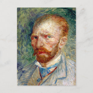 Postal Autorretrato de Vincent van Gogh