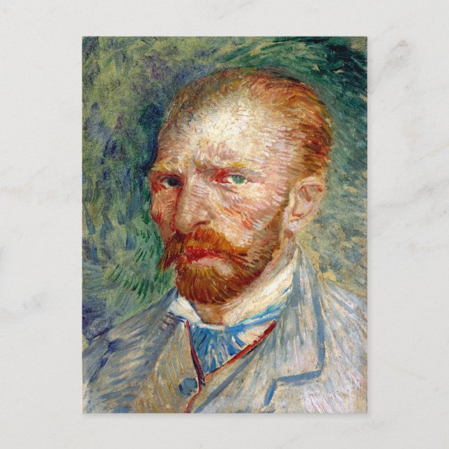 Postal Autorretrato de Vincent van Gogh (Anverso)