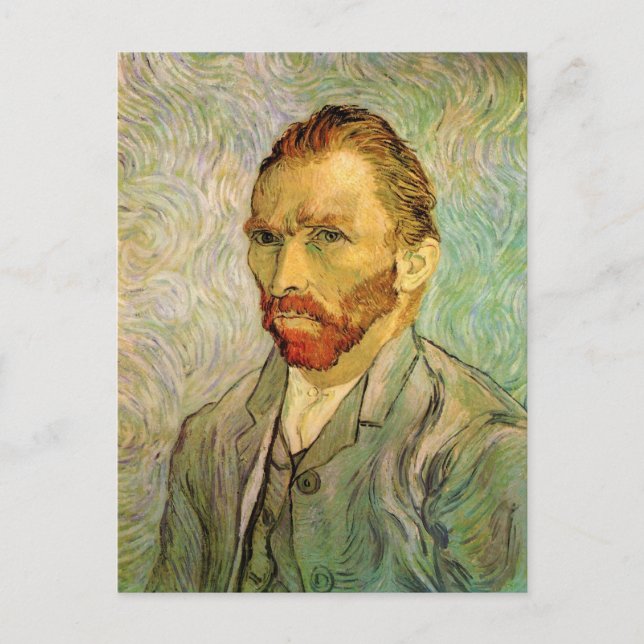 Postal Autorretrato de Vincent van Gogh, Arte Antiguo de  (Anverso)