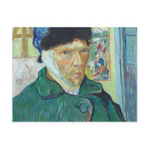 Autorretrato de Vincent van Gogh con el oído