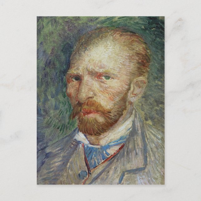 Postal Autorretrato de Vincent van Gogh el |, 1887 (Anverso)