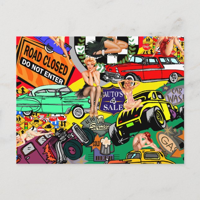 Postal Autos Guay Vintage (Anverso)