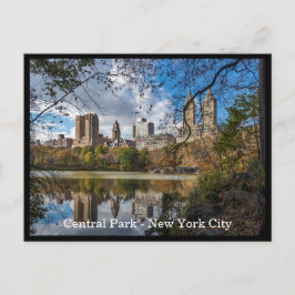 Postal Autumn Central Park, New York City Personalizado T