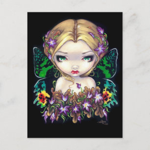 Postal "Autumn Crocus Fairy"