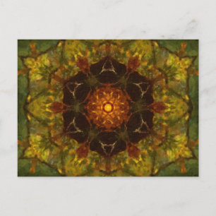 Postal Autumn Delight Kaleidoscope Art 5