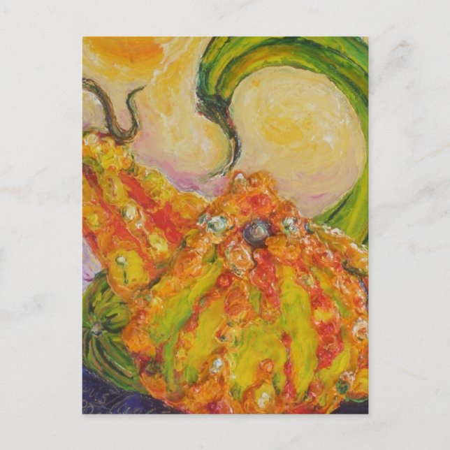 Postal Autumn Gourds (Anverso)