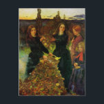 Postal Autumn Leaves Bella Artes<br><div class="desc">Arte clásico John Everett Millais</div>