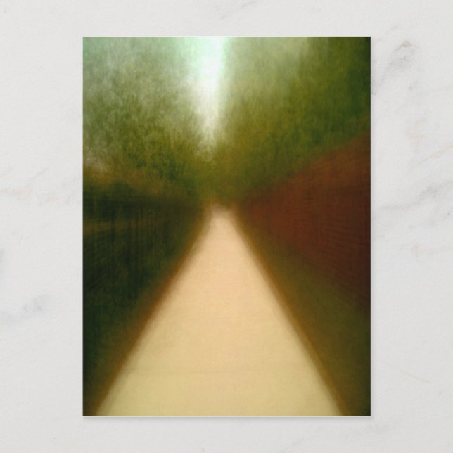 Postal Autumn Road (Anverso)