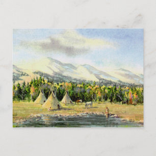 Postal AUTUMN TIPIS por SHARON SHARPE