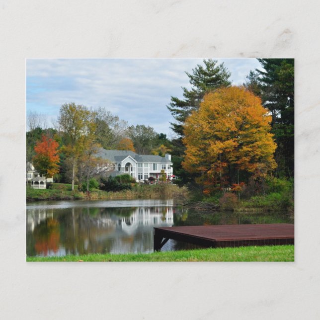 Postal Autumn Upstate NY (Anverso)