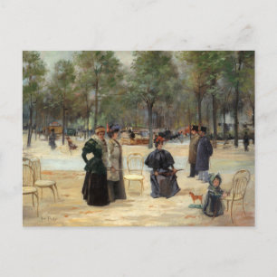 Postal Aux Champs-Élysées   Louis Abel-Truchet