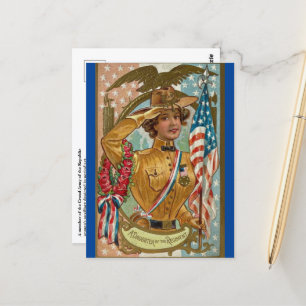 Postal Auxiliar de la mujer al SUVCW