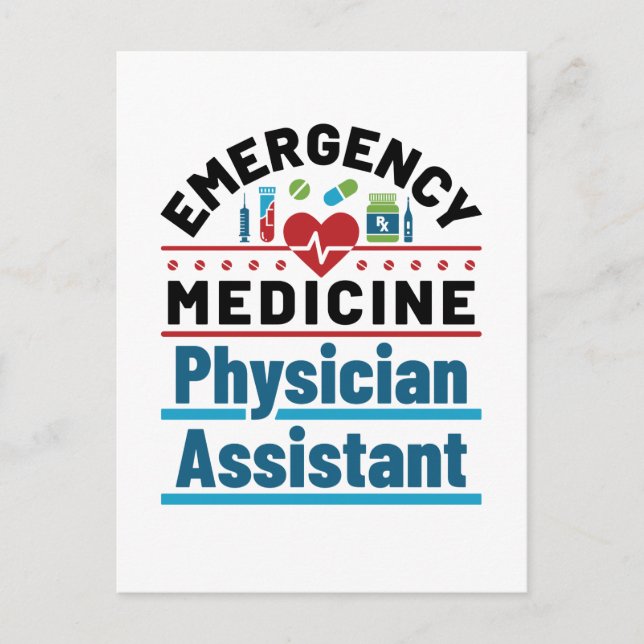Postal Auxiliar del Médico de Emergencia (Anverso)