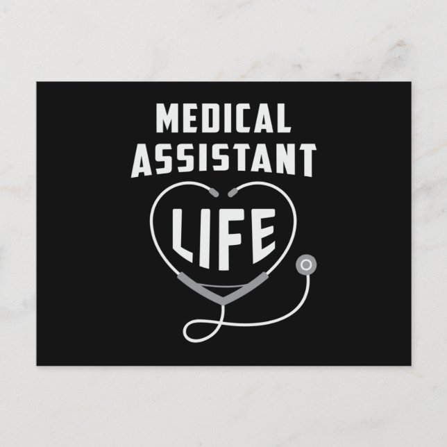 Postal Auxiliar Médico Médica de Vida Enfermera de Medici (Anverso)