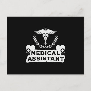 Postal Auxiliar médico Médica Enfermera de Medicina Graci