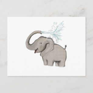 Postal AVAL elefante