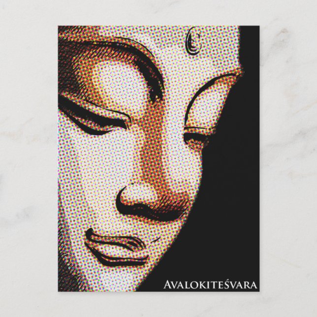 Postal Avalokitesvara (Anverso)