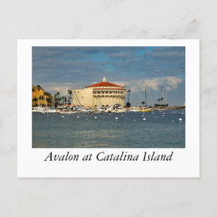 Postal Avalon en la isla Catalina