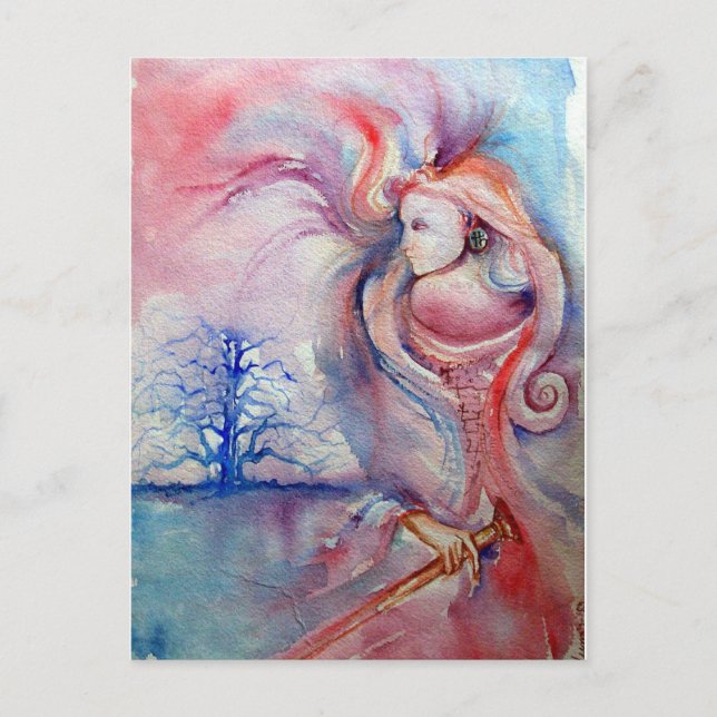 Postal AVALON / magia y misterio (Anverso)