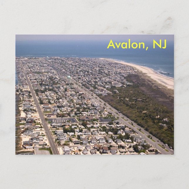 Postal Avalon, NJ (Anverso)