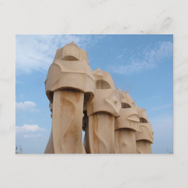 Postal Avant Garde Barcelona (Anverso)