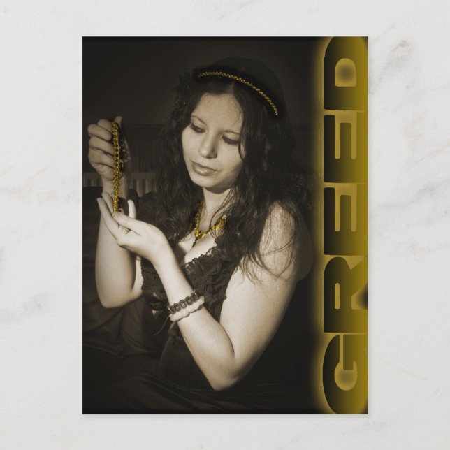 Postal Avaricia (Anverso)