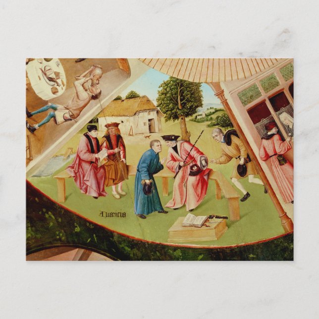 Postal Avaricia (Anverso)