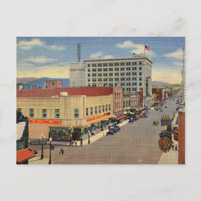 Postal Ave Central, Albuquerque (Anverso)