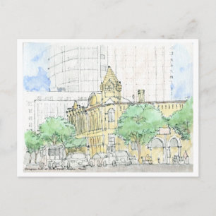 Postal Ave. Congreso en la calle Forth Street, Austin, Te