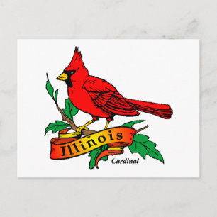 Postal Ave del Estado de Illinois - Cardenal