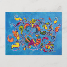 Postal Ave del Norte de Rusia