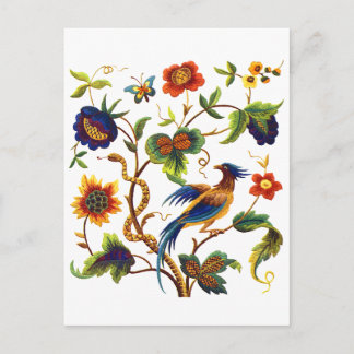 Postal Ave del paraíso Jacobeo