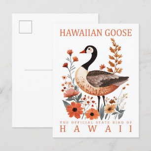 Postal Ave ganso hawaiano de Hawai EEUU Travel