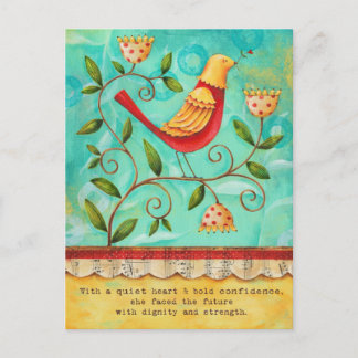 Postal Ave Noble - Postcard