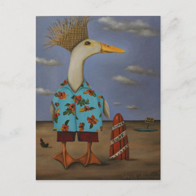 Postal ¿Ave tropical? (Anverso)